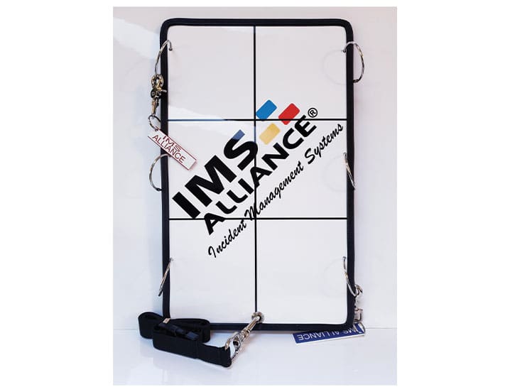 Collector Boards incident command board with rings